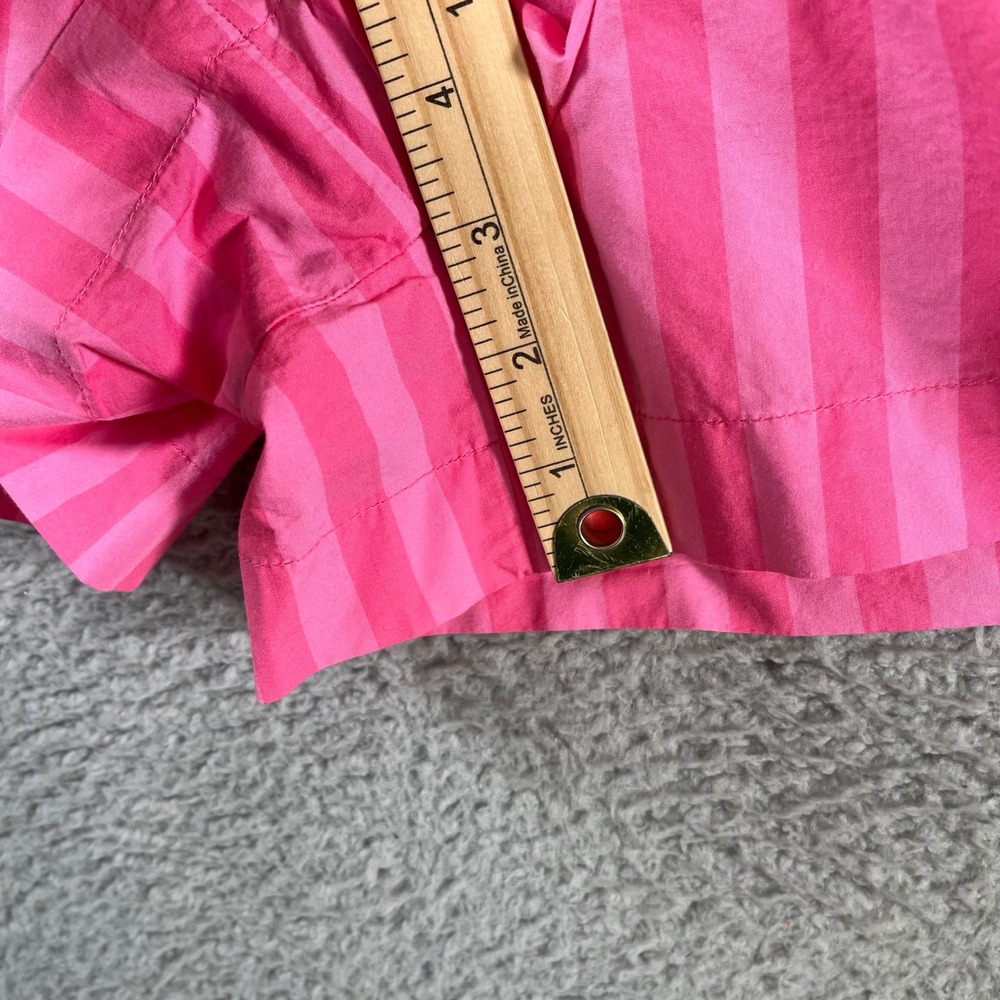 A New Day Womens Pink Striped Smocked Waist Shorts Size Medium NWT - Picture 7 of 12